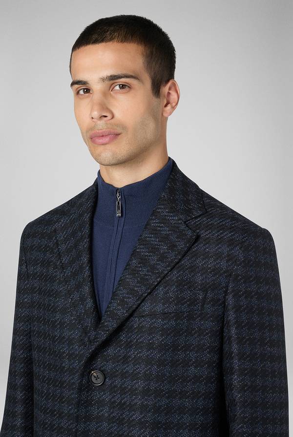 Pull Pal Zileri Cappotto pied de poule Fino Al -60%