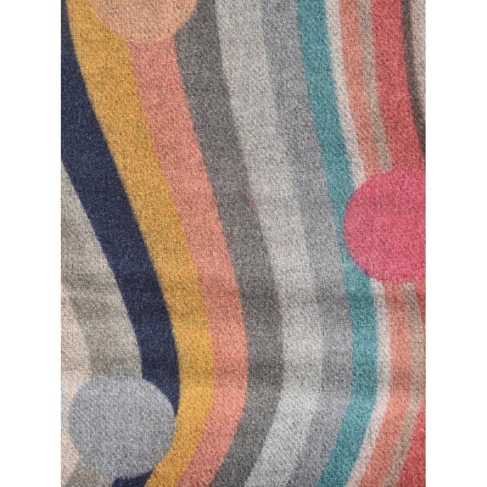 PAUL SMITH Sciarpa riga multicolor cm 184 x 36 Sconto
