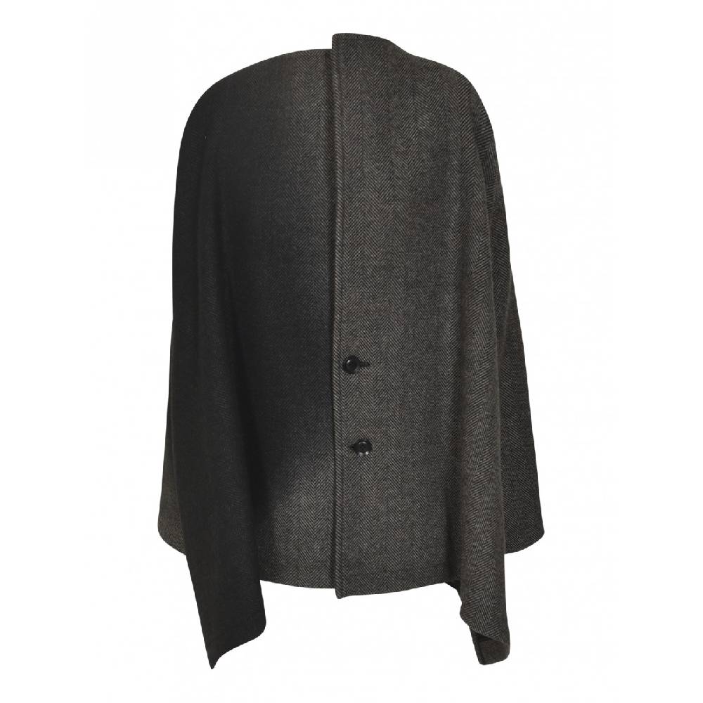 Y&#039;S YOHJI YAMAMOTO Giaccone asimmetrico Saldi Di Fabbrica