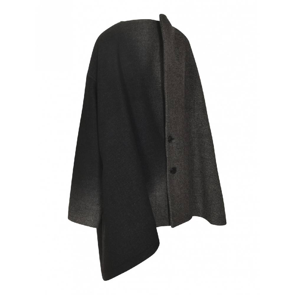 Y&#039;S YOHJI YAMAMOTO Giaccone asimmetrico Saldi Di Fabbrica