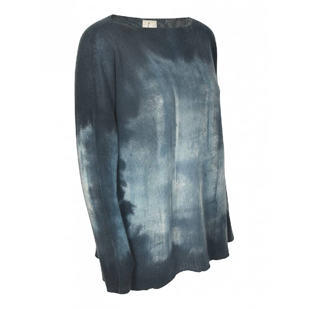 F CASHMERE Maglia barchetta scatola Nuova