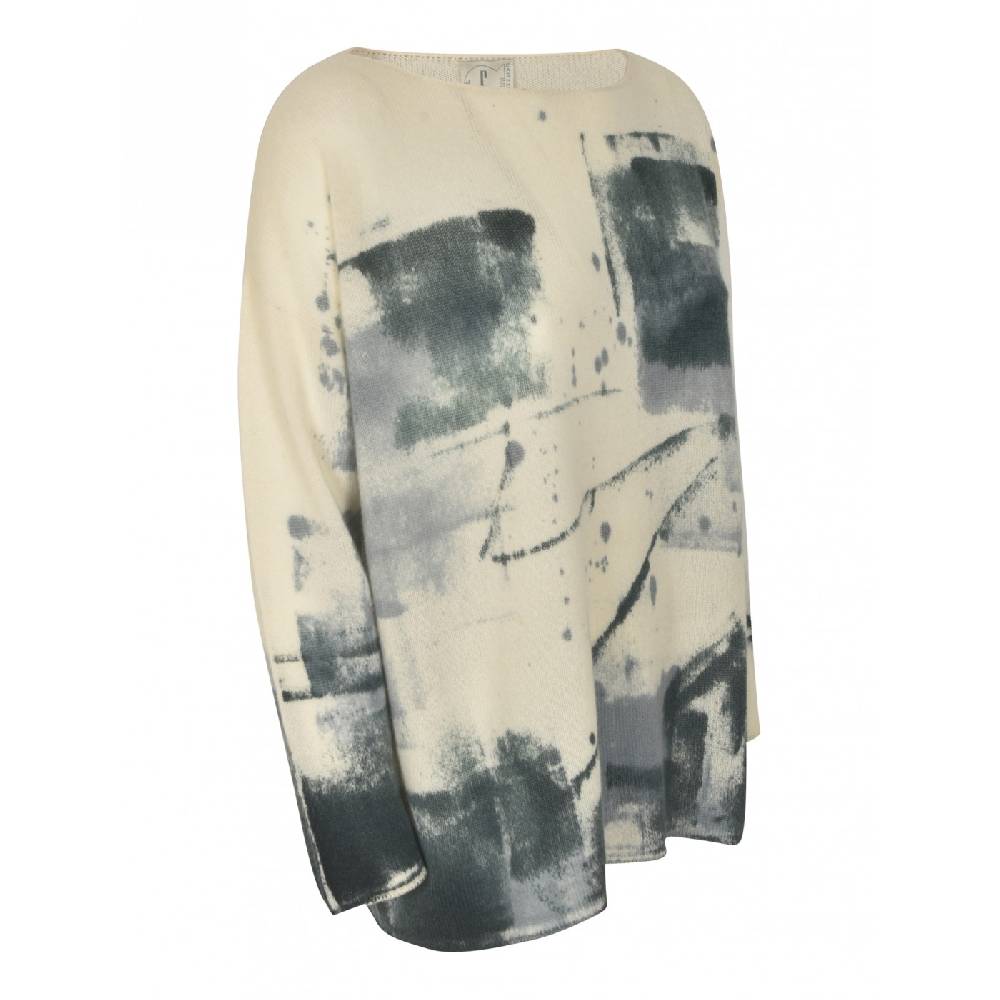 F CASHMERE Maglia barchetta scatola Moda