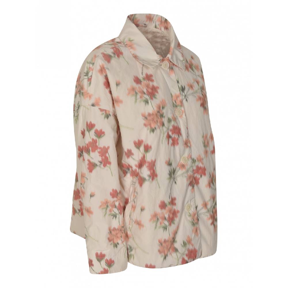 CASEY CASEY Giacca collo camicia fantasia fiori Vendita Economica