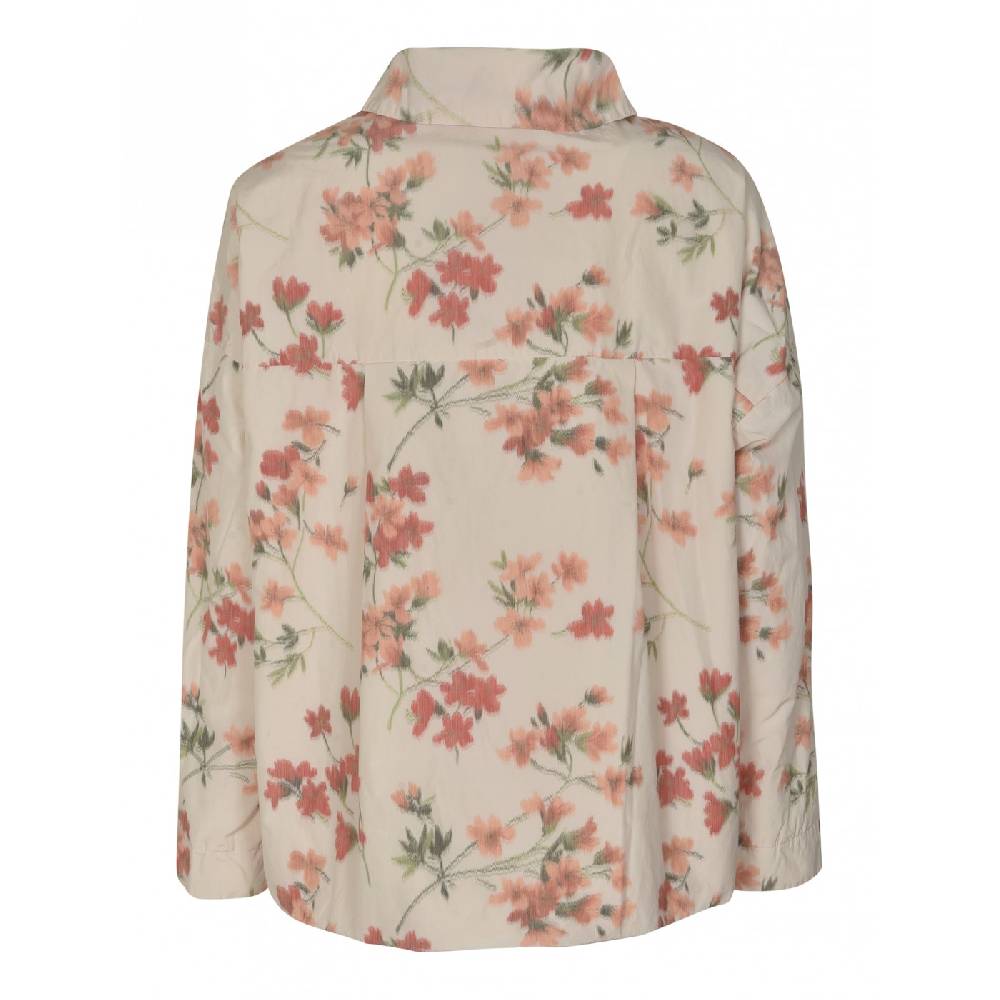 CASEY CASEY Giacca collo camicia fantasia fiori Vendita Economica