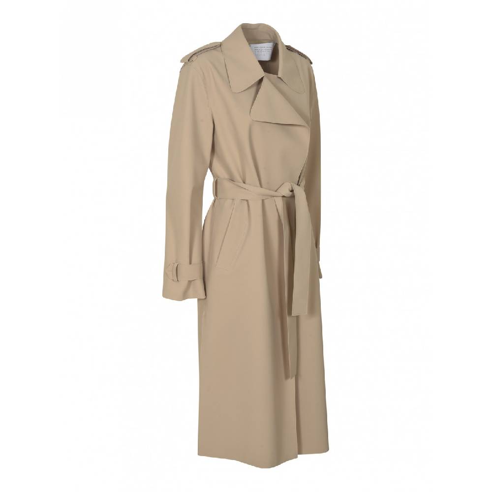 HARRIS WHARF LONDON Trench scuba con spacchi laterali Soddisfazione Garantita