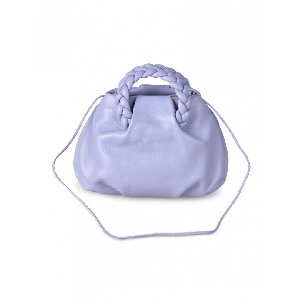 HEREU Bombon braided handle pleated crossbody Prezzo Ridotto
