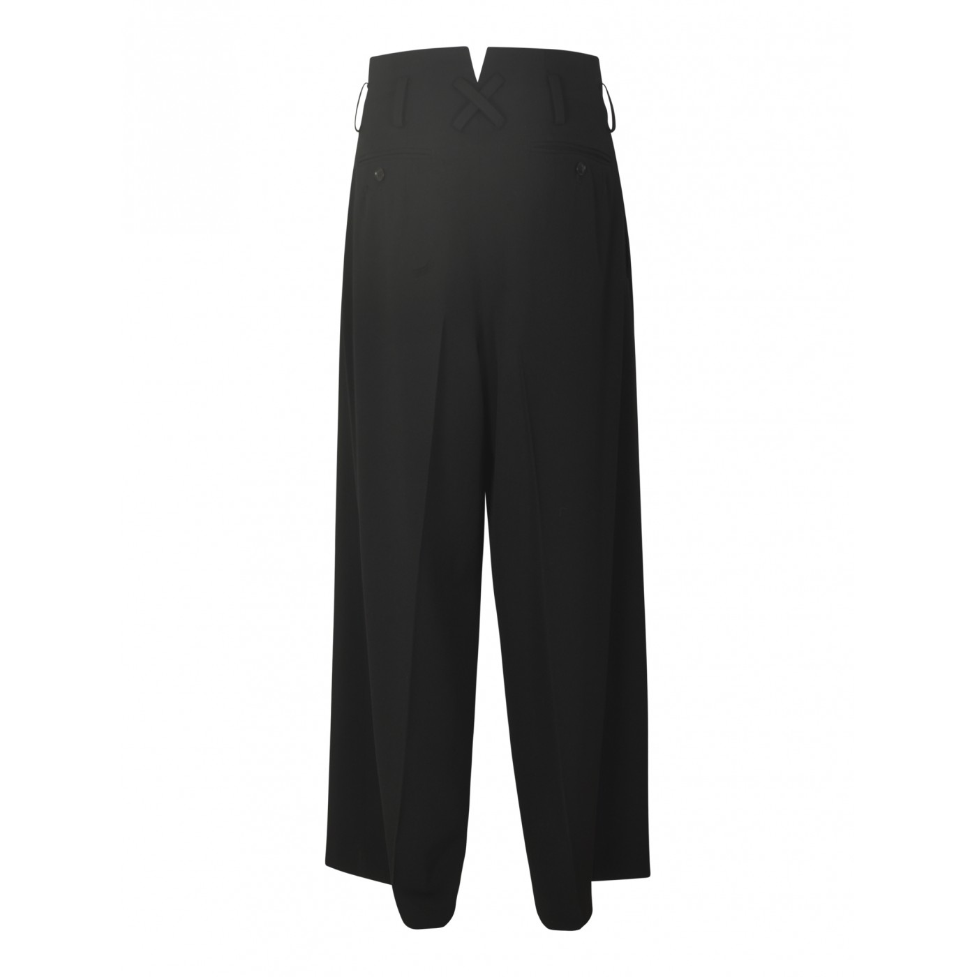 Y&#039;S YOHJI YAMAMOTO Pantaloni pences gamba larga Offerte