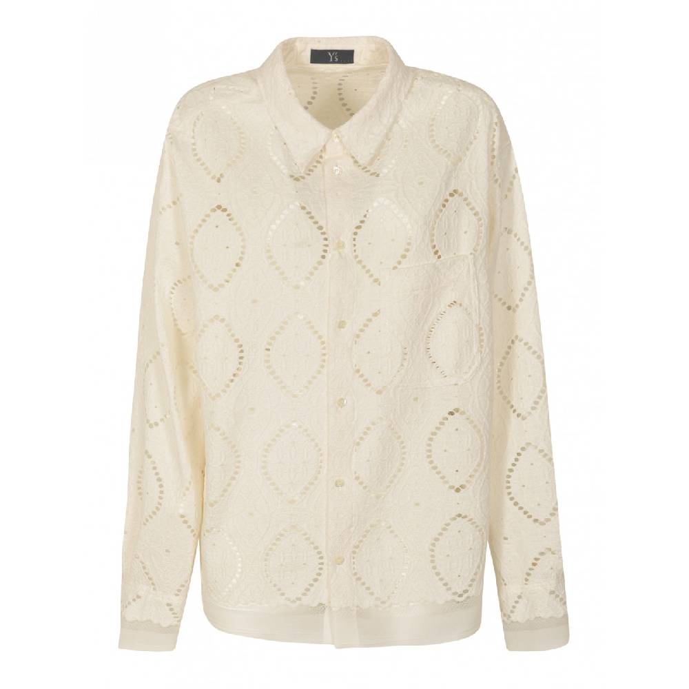 Y&#039;S YOHJI YAMAMOTO Camicia pizzo over