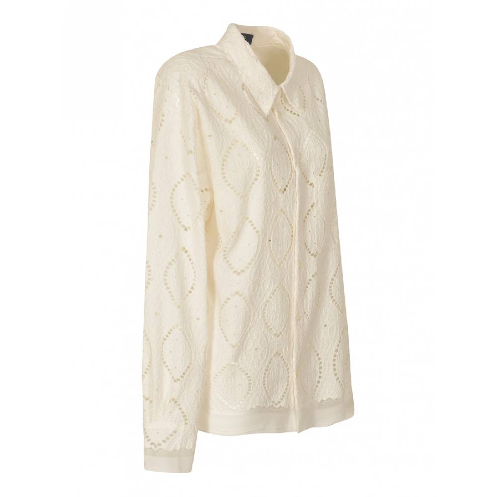 Y&#039;S YOHJI YAMAMOTO Camicia pizzo over Saldi Di Fabbrica