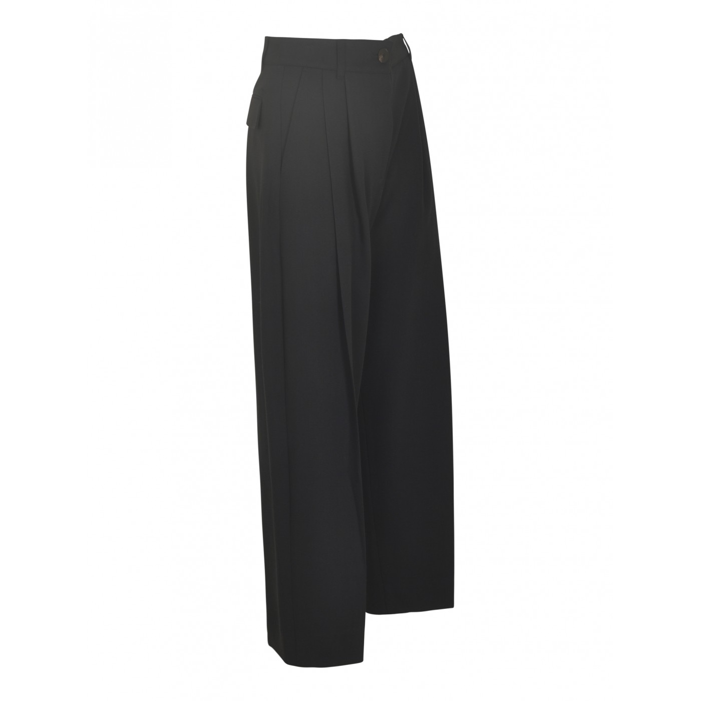 STUDIO NICHOLSON Pantaloni con pences gamba larga Novità
