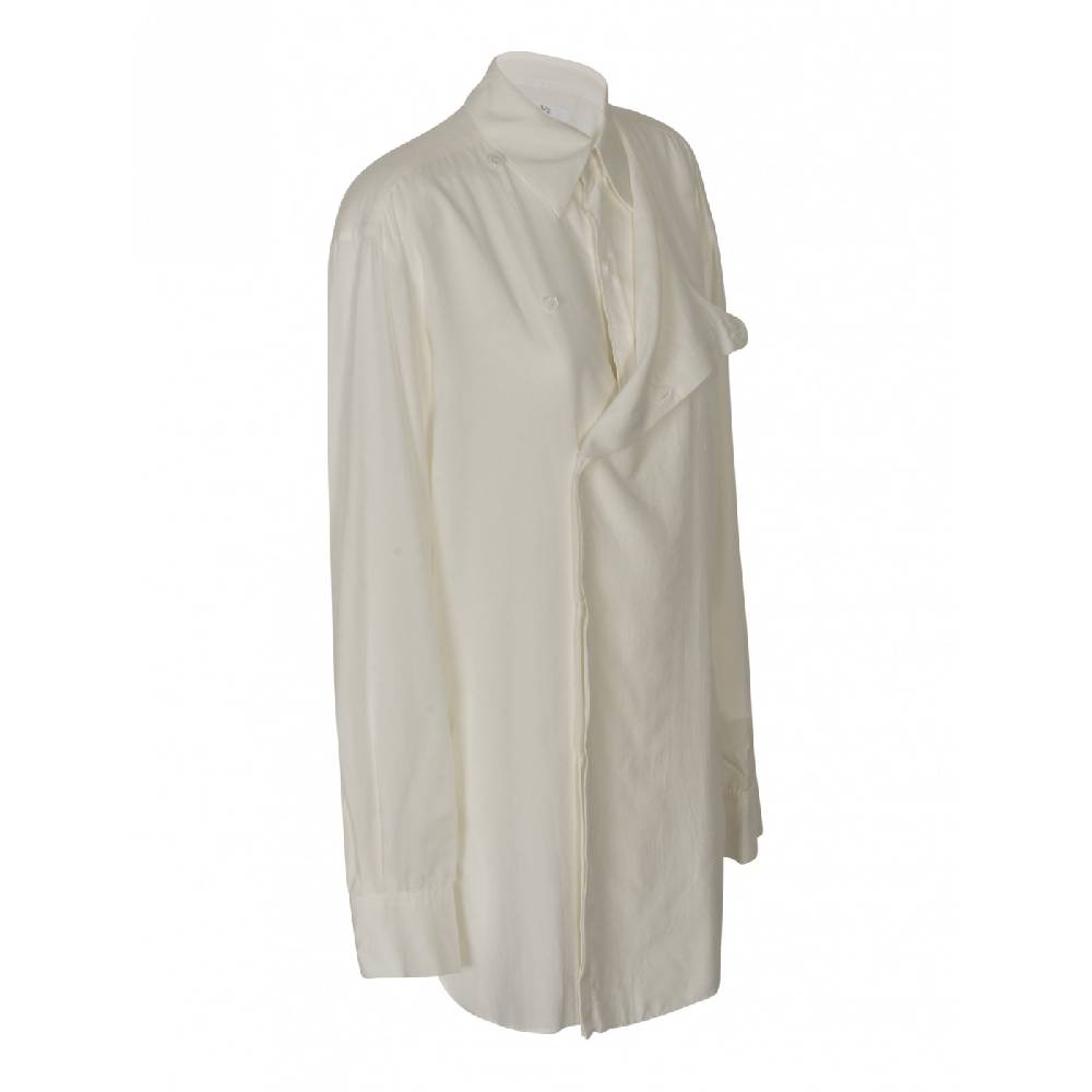 Y&#039;S YOHJI YAMAMOTO Camicia plastron Ritorno libero