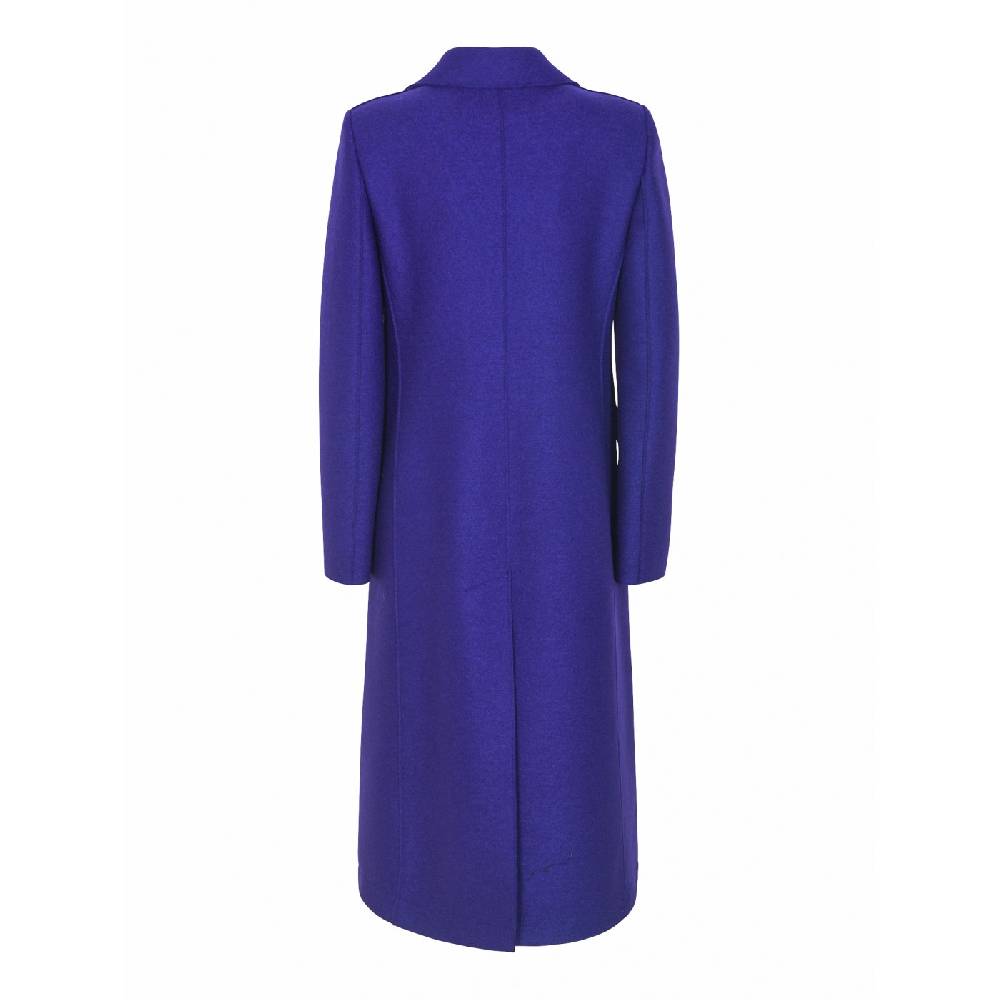 HARRIS WHARF LONDON Cappotto monopetto spalla imbottita 2025
