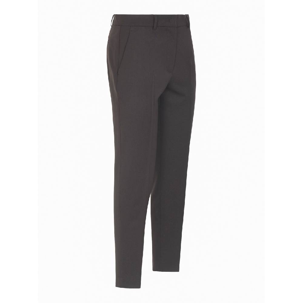 QUELLEDUE Pantaloni rossella gamba dritta Offerta