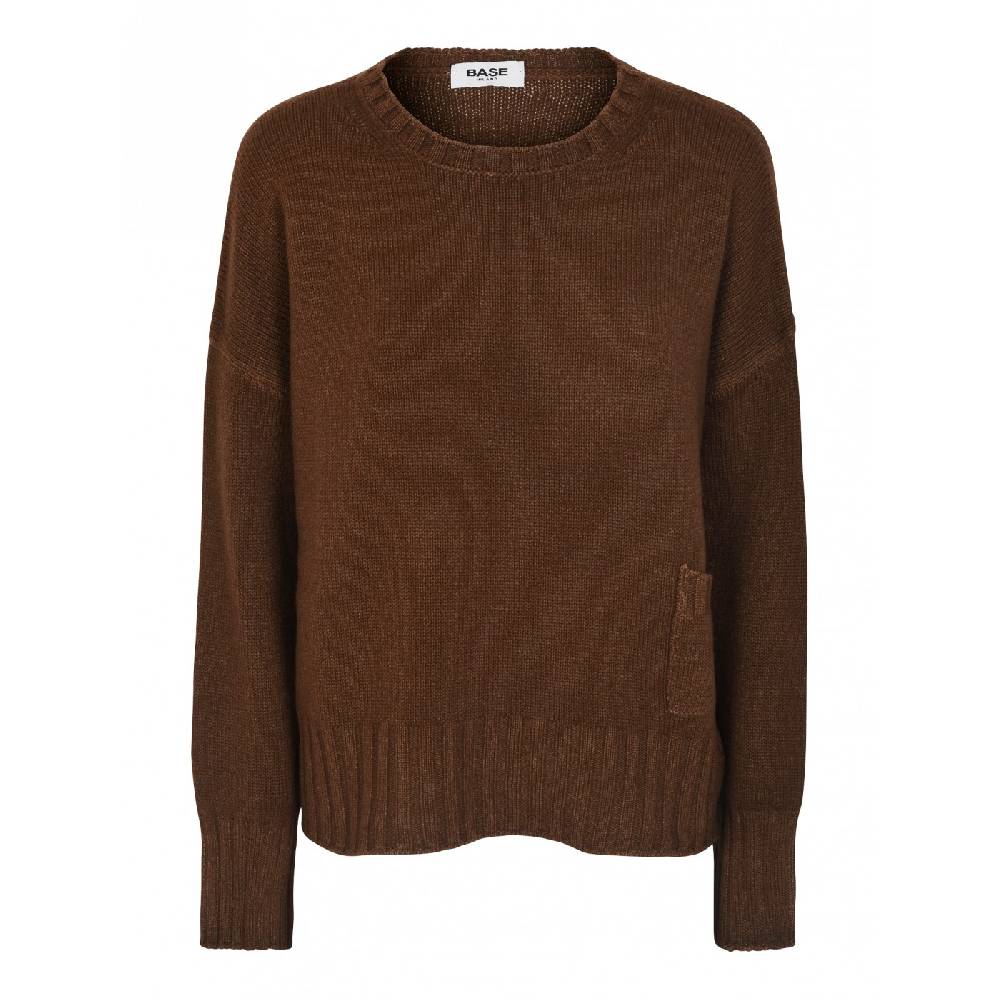 BASE Maglia girocollo con taschino Online