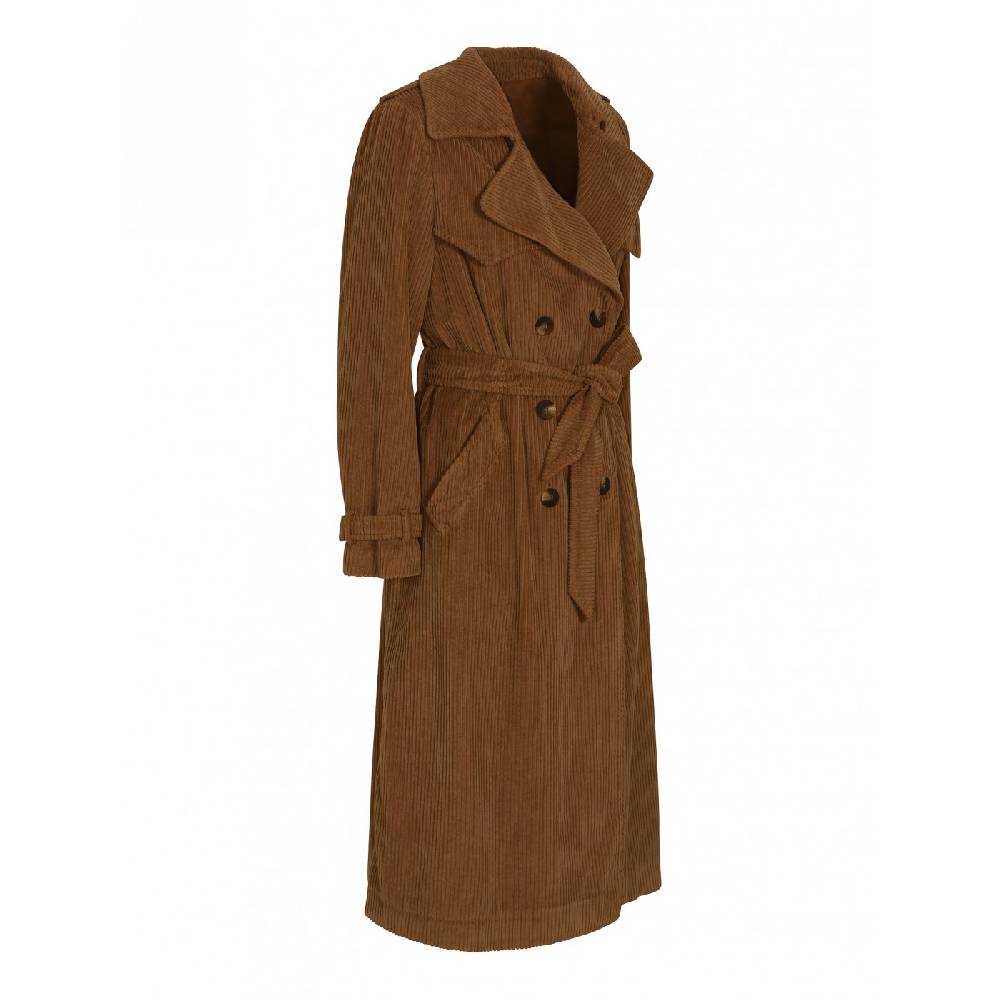 KILTIE Trench velluto a coste colin Vendite Flash