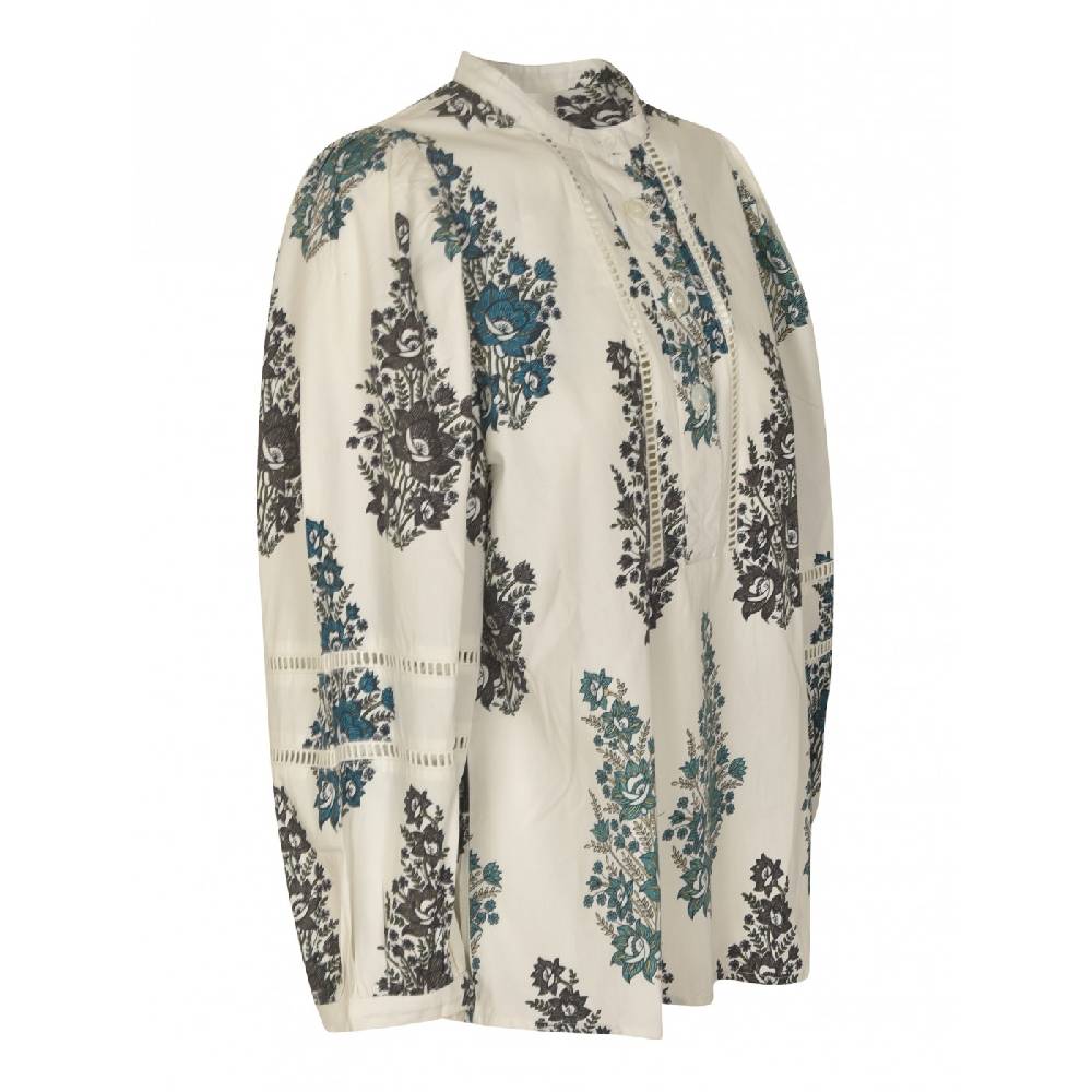 ANTIK BATIK Camicia manica sbuffo fantasia Promozione temporanea