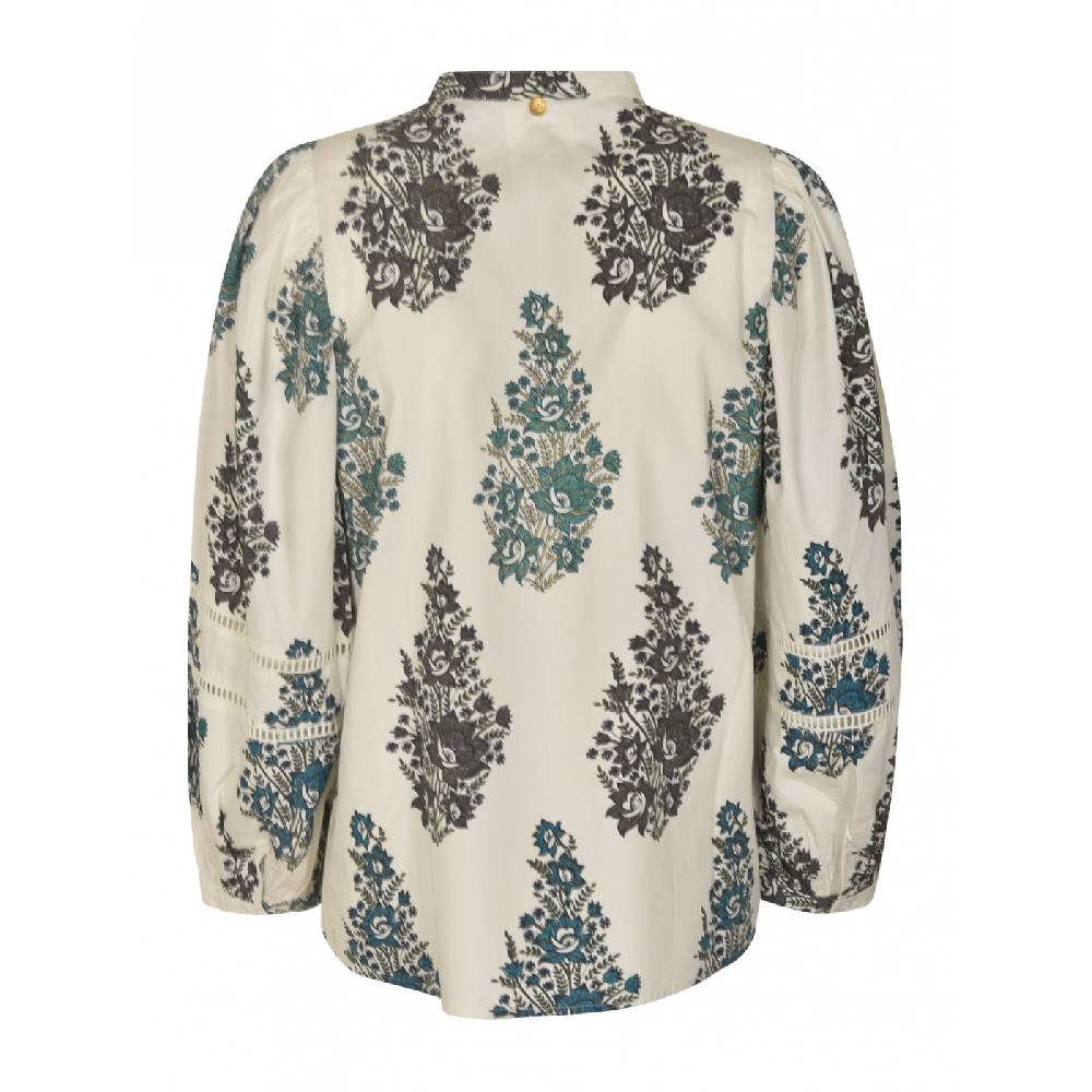 ANTIK BATIK Camicia manica sbuffo fantasia Promozione temporanea