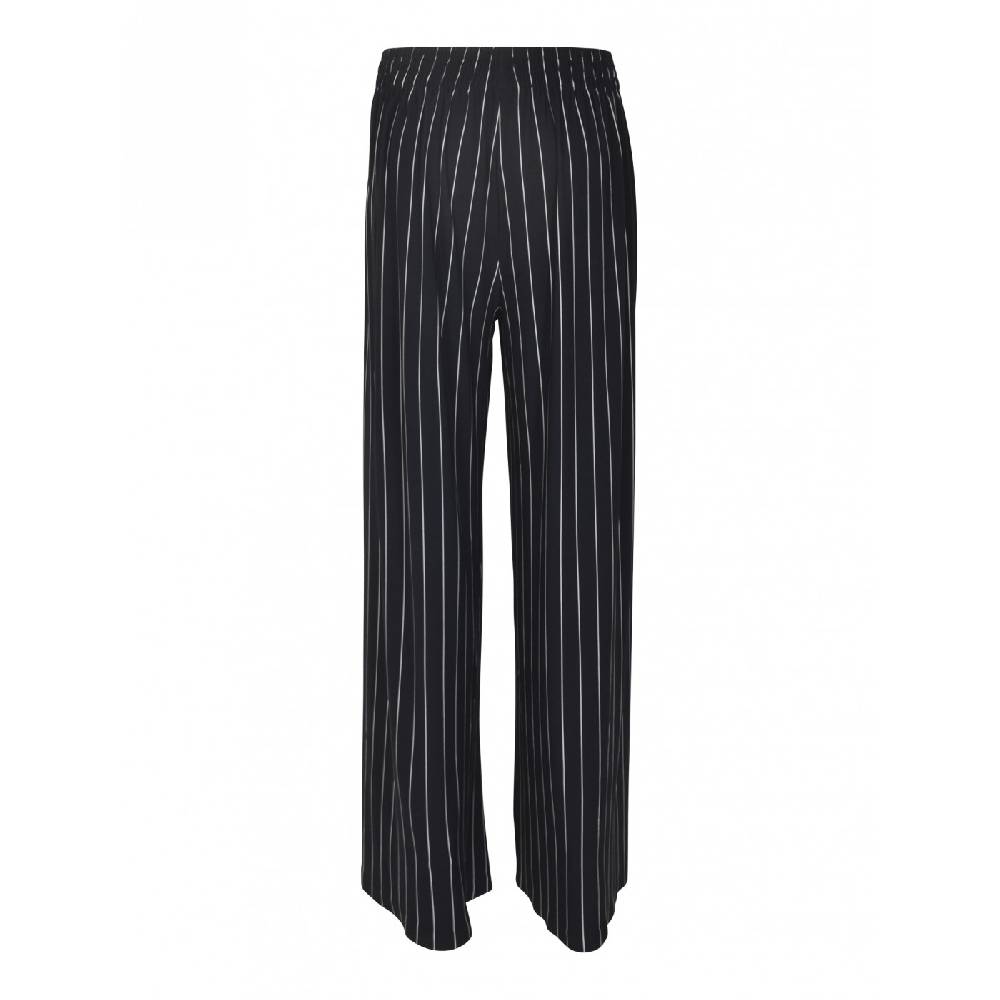 NORMA KAMALI Pantaloni gamba larga elastico in vita Fino al 55% di sconto