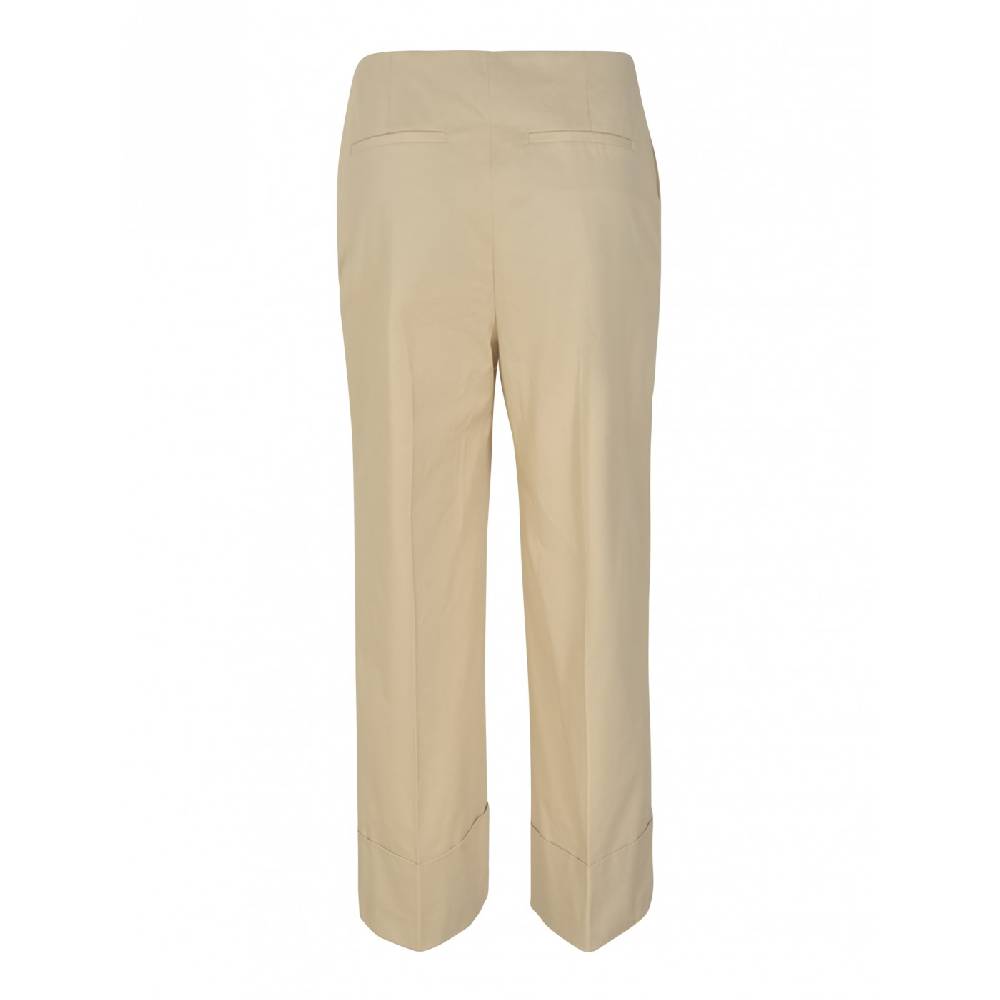 THEORY Pantaloni gamba larga con risvolto Nuovo
