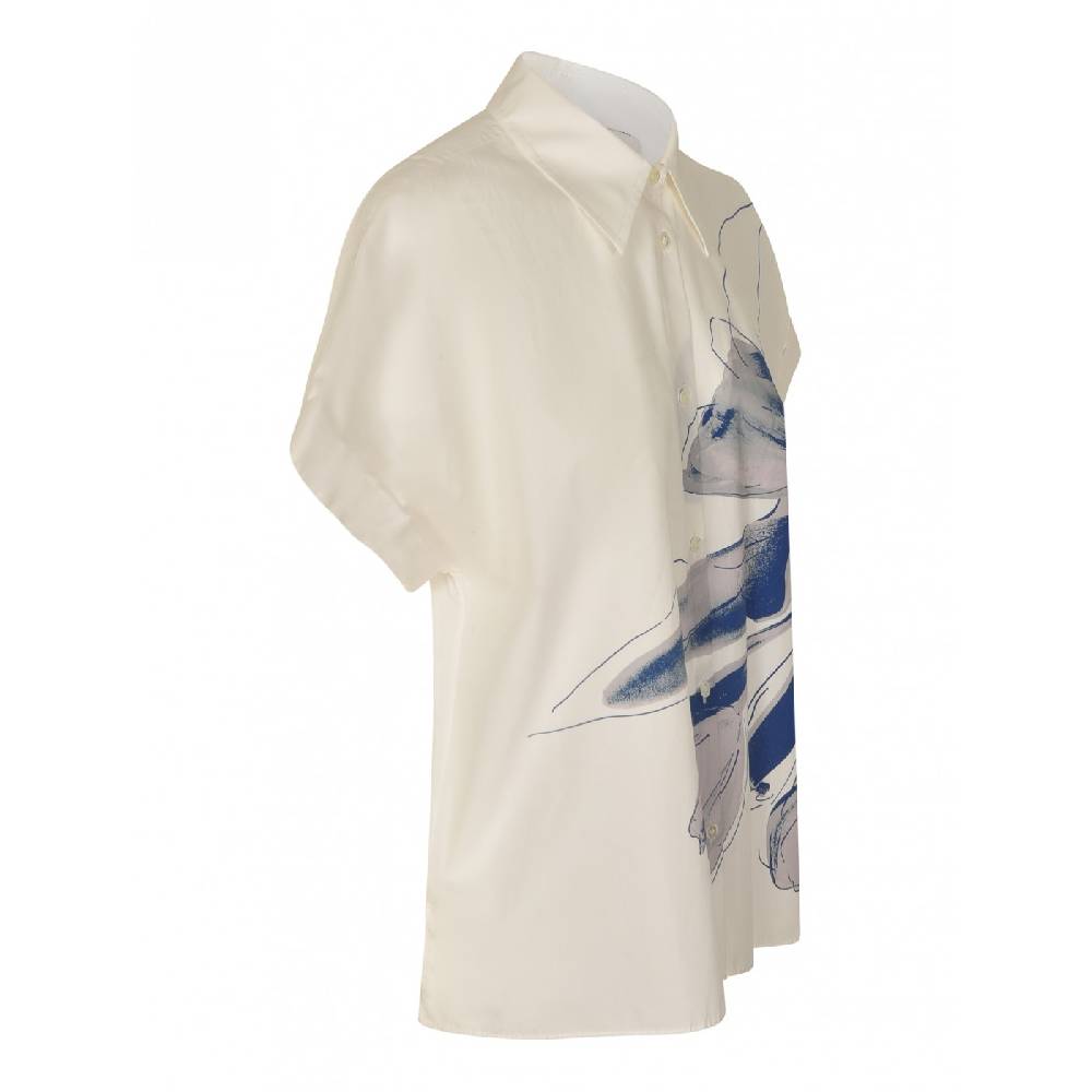 PAUL SMITH Camicia m m con stampa fiore Vendita