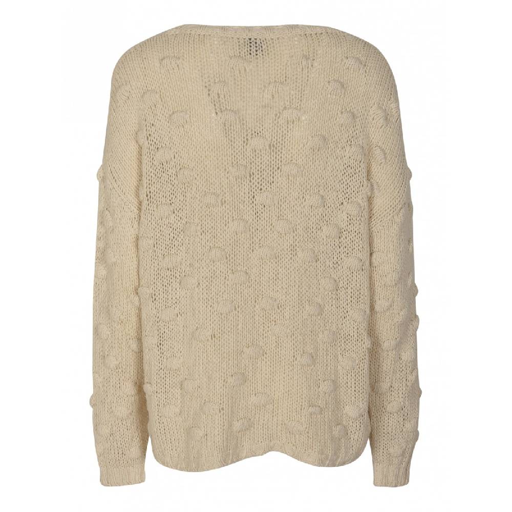 F CASHMERE Maglia girocollo pois Consegna Veloce