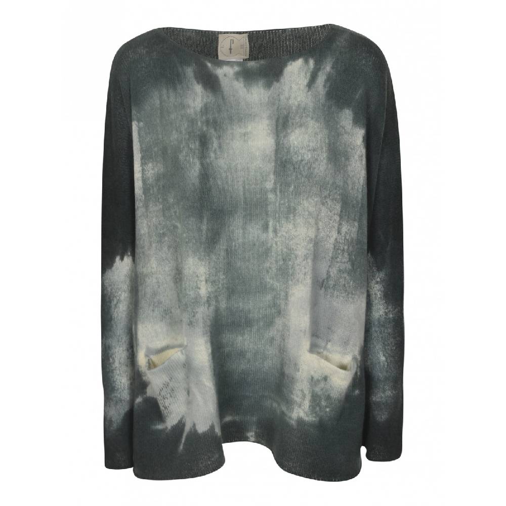 F CASHMERE Maglia barchetta con tasche Fino Al -60%