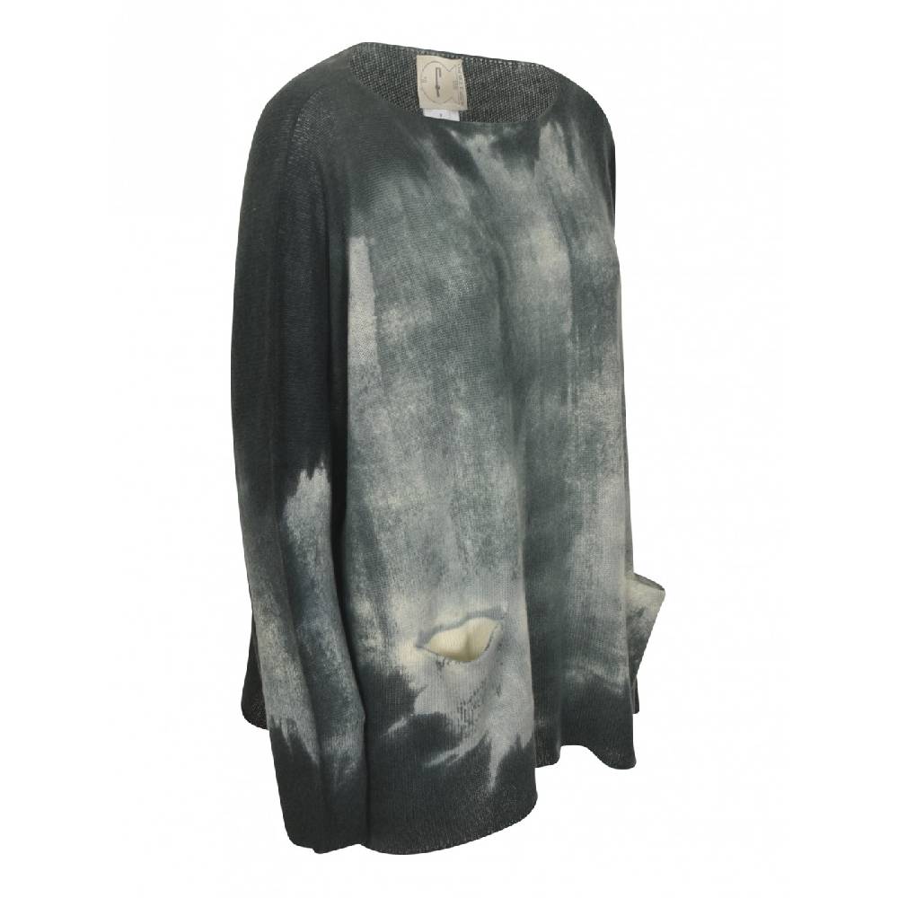F CASHMERE Maglia barchetta con tasche Fino Al -60%