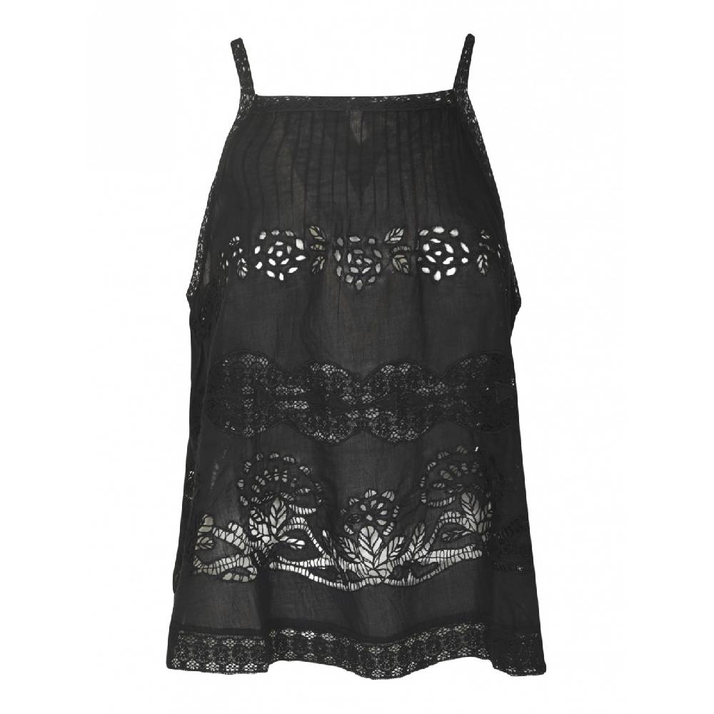 ANTIK BATIK Top senza maniche traforato aloha Affare Del Giorno