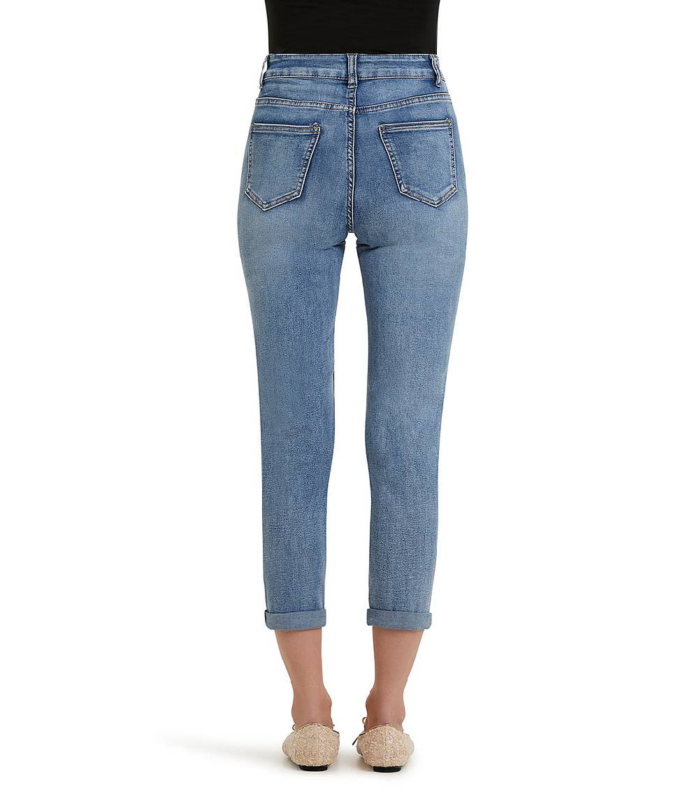 Loriblu Jeans slim-fit con strappi all-over Rilascio limitato