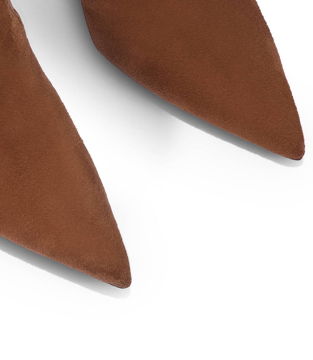 Loriblu Cuissardes in faux camoscio marrone Presa