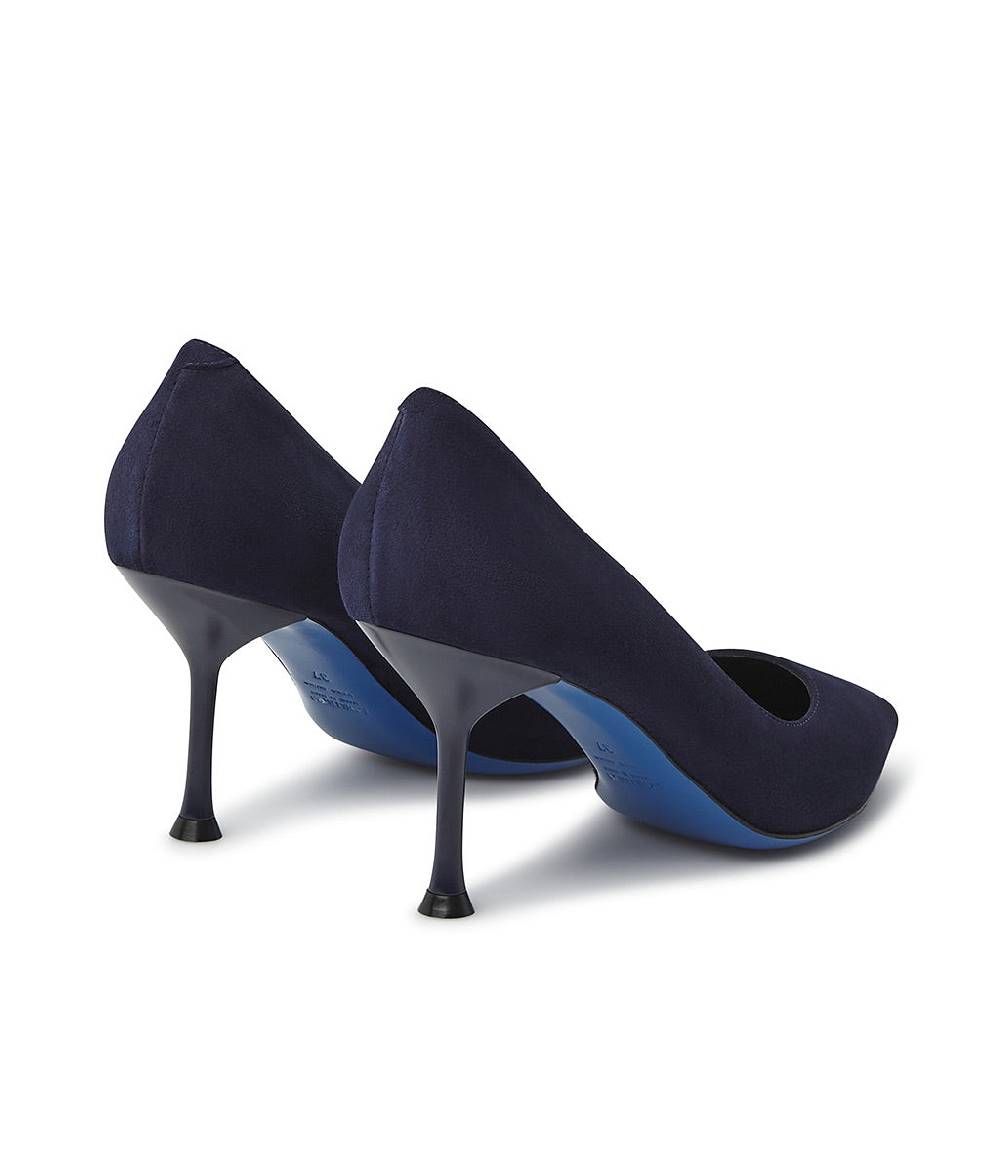 Loriblu Decollete in pelle scamosciata blu Economico