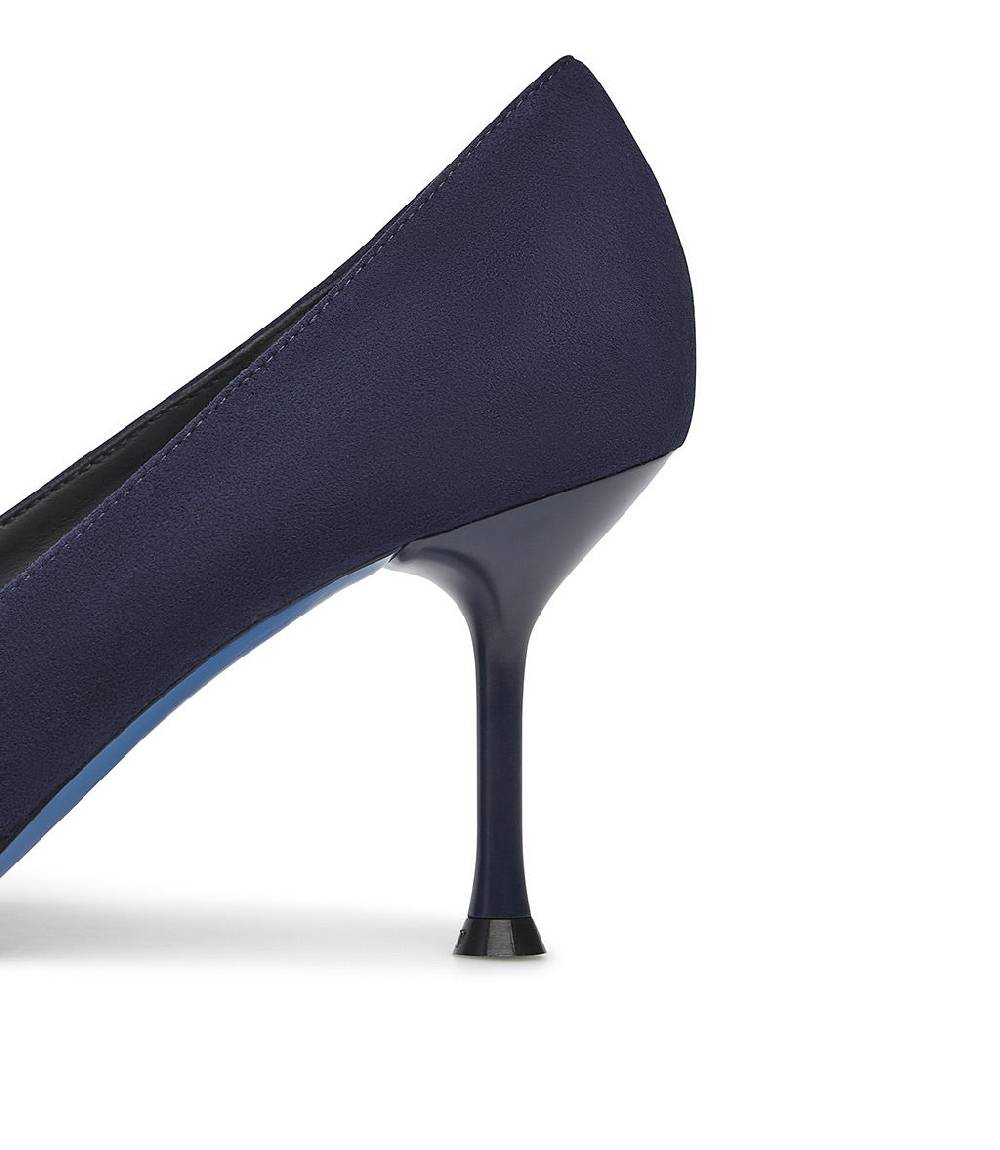 Loriblu Decollete in pelle scamosciata blu Economico