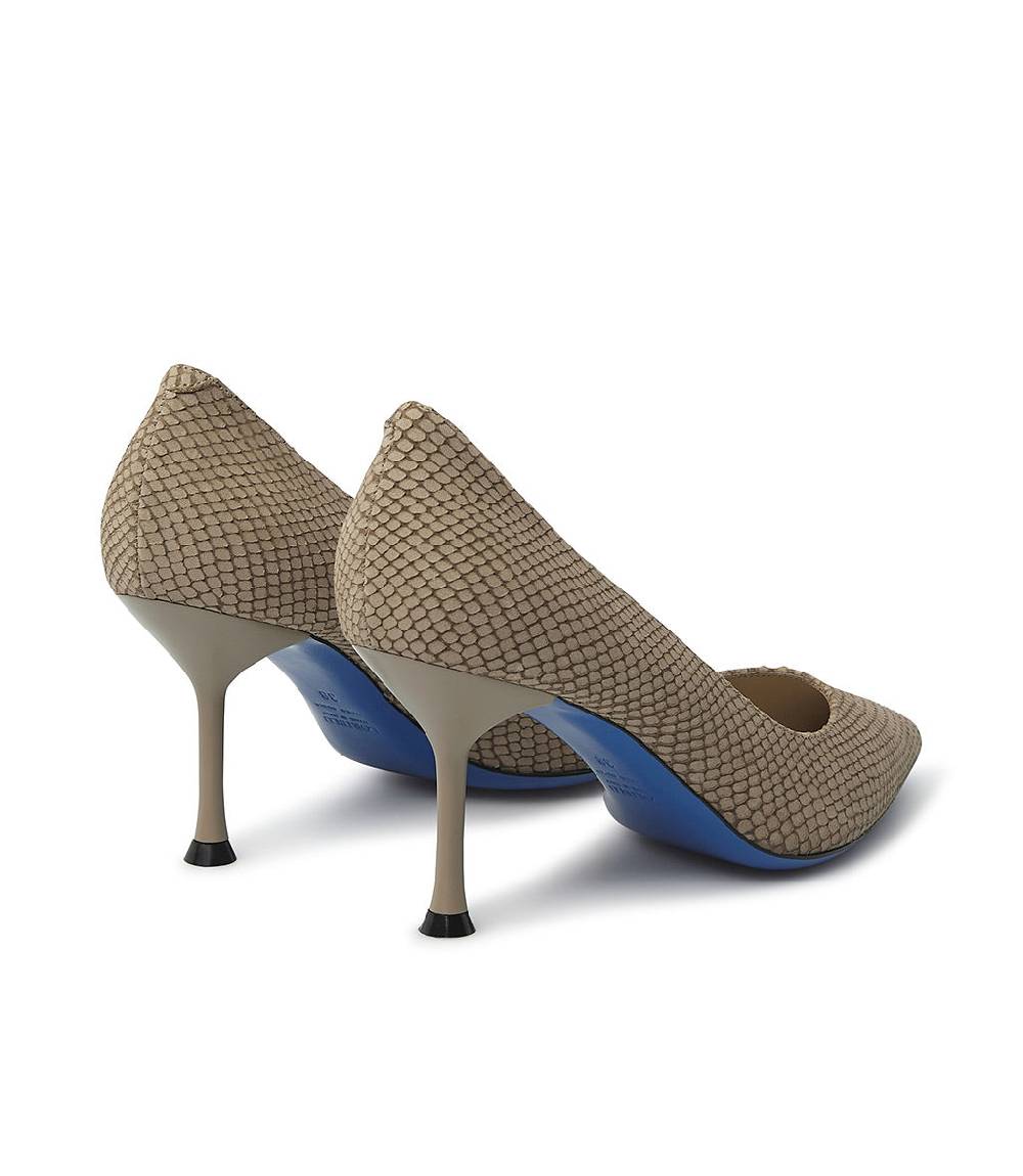Loriblu Decollete in nabuk testurizzato nocciola Saldi