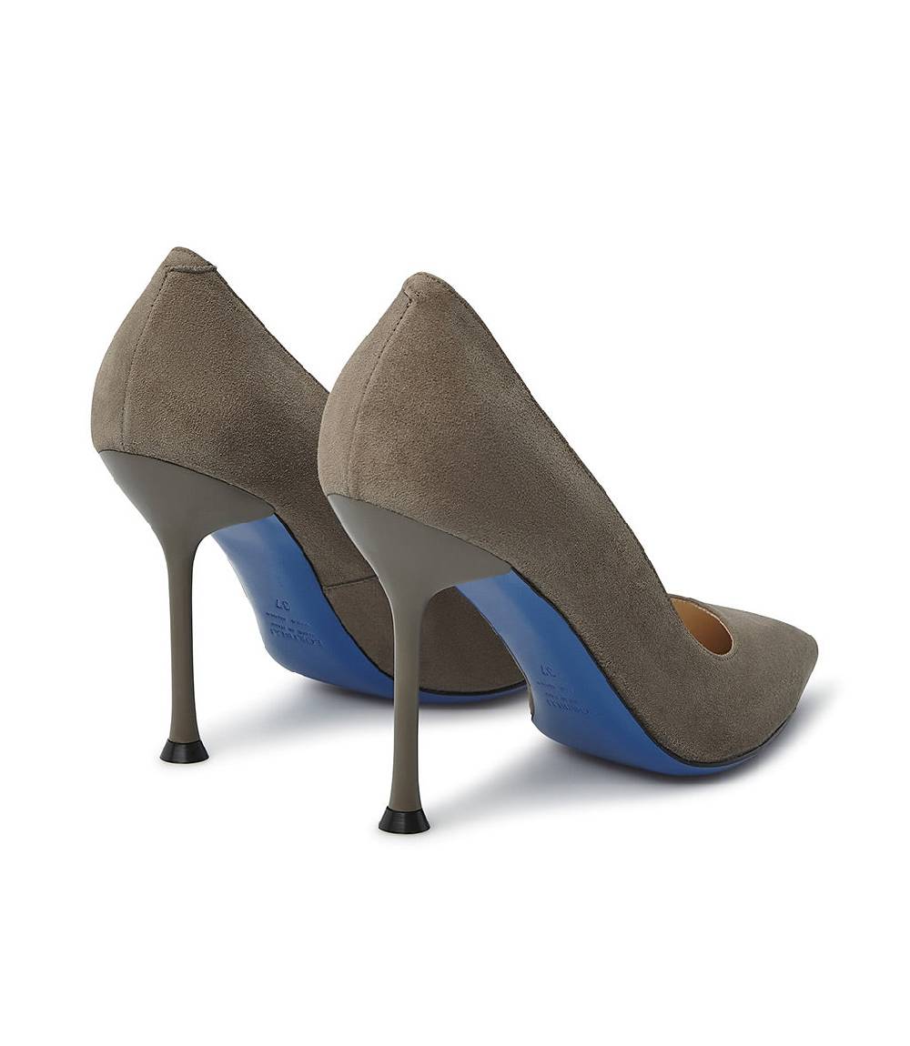 Loriblu Decollete in pelle scamosciata fango Hotsell