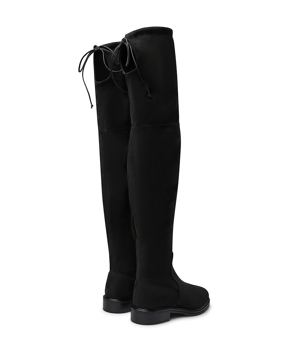 Loriblu Cuissardes in camoscio stretch nero 50% di sconto con spedizione gratuita