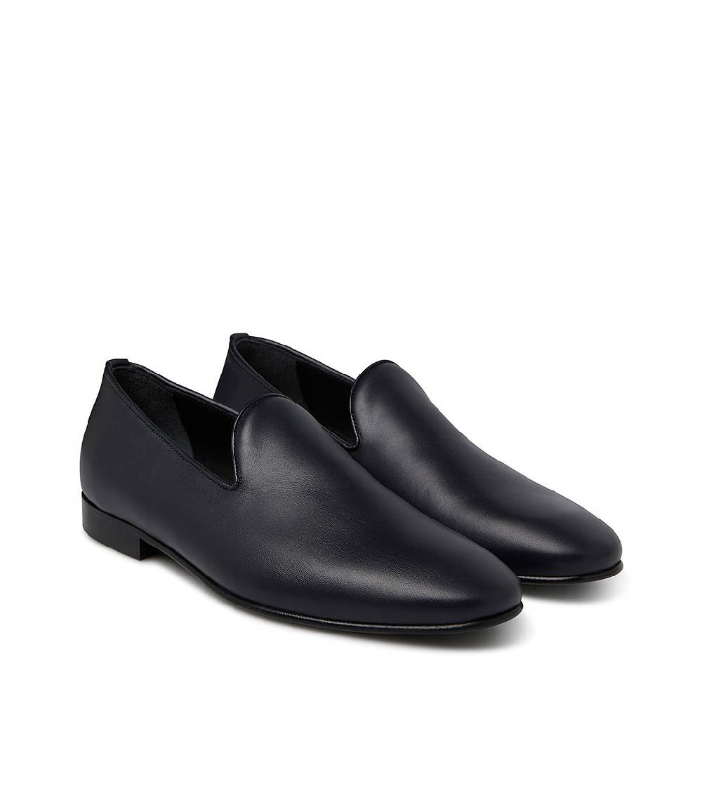 Loriblu Loafer in vitello blu Nuova