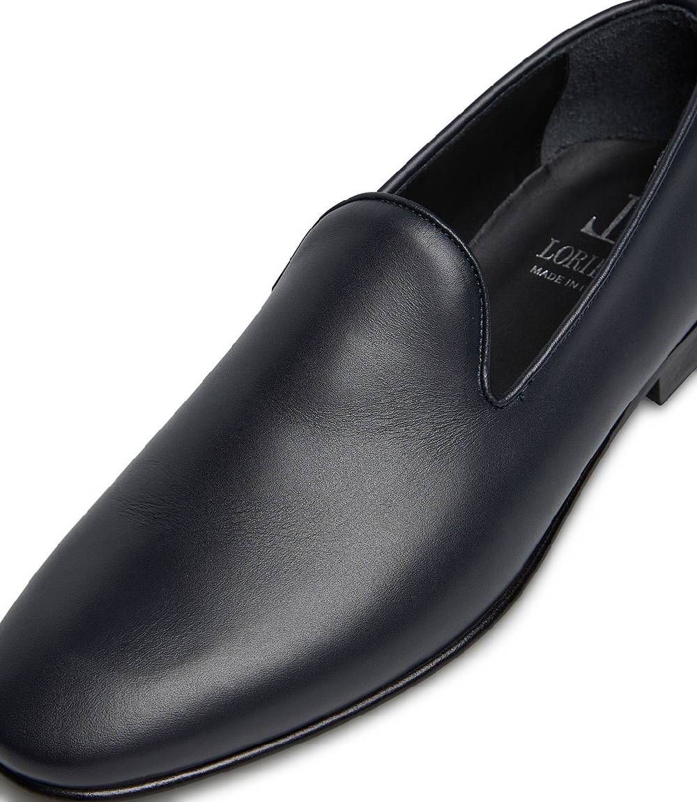 Loriblu Loafer in vitello blu Nuova