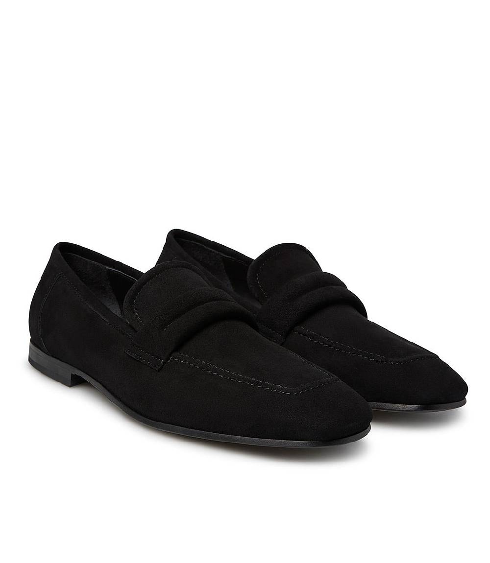 Loriblu Mocassino in camoscio nero Moda