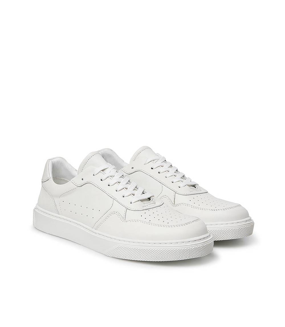 Loriblu Sneaker in pelle e camoscio bianco Soddisfazione Garantita