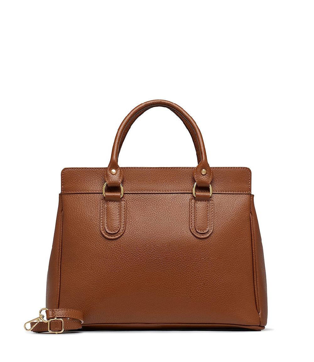 Loriblu Borsa tote in pelle testurizzata marrone Consegna Veloce