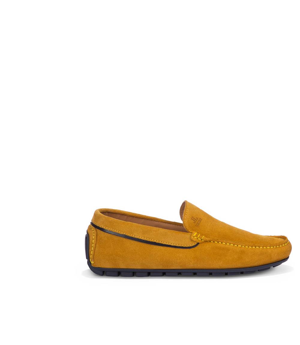 Loriblu Mocassini in camoscio marrone chiaro Vendite Flash