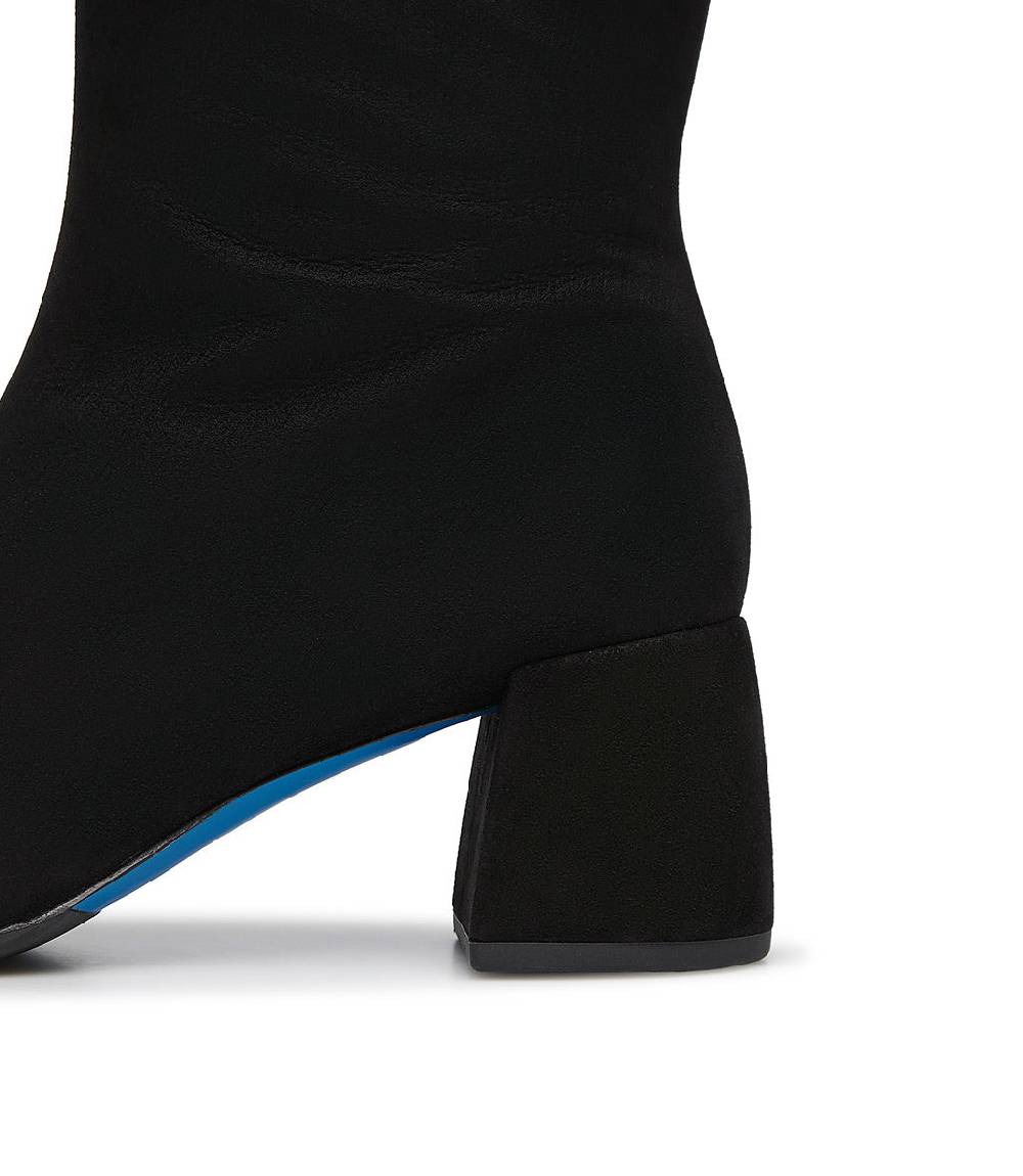 Loriblu Stivale camoscio nero con punta in vernice Vendita