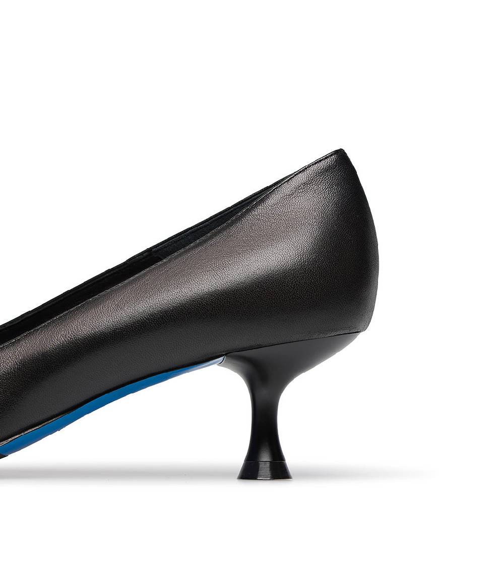 Loriblu Décolleté nappa nero con cristalli Negozi Online