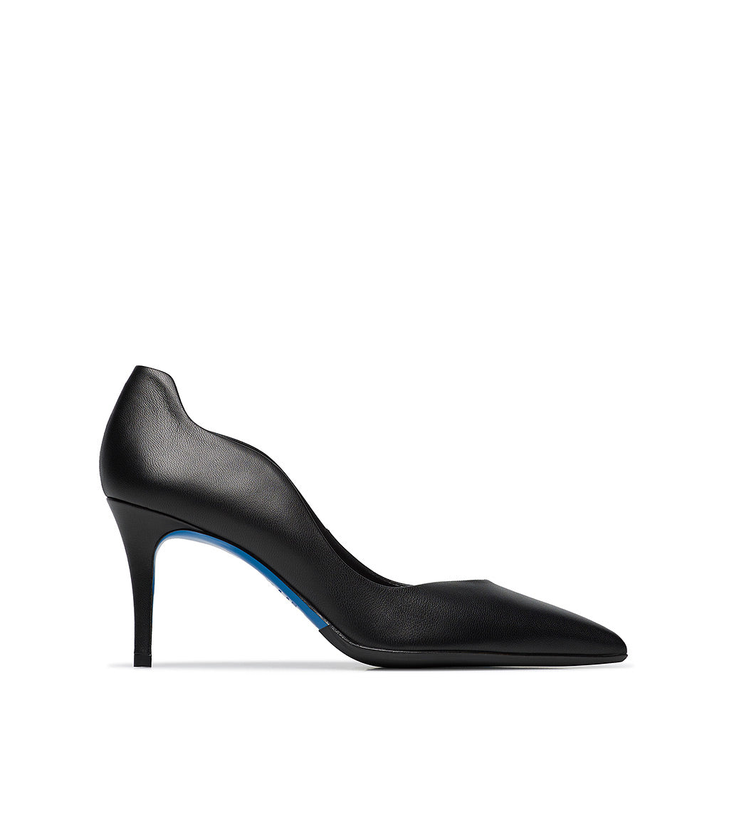 Loriblu Décolleté onda in nappa nero