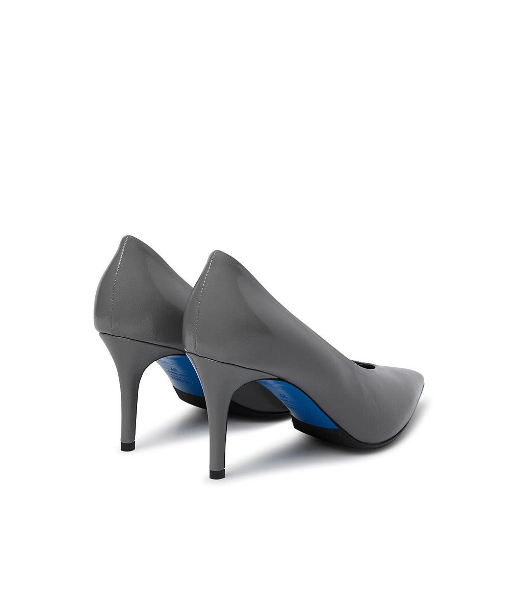 Loriblu Décolleté in pelle lucida grigia Online