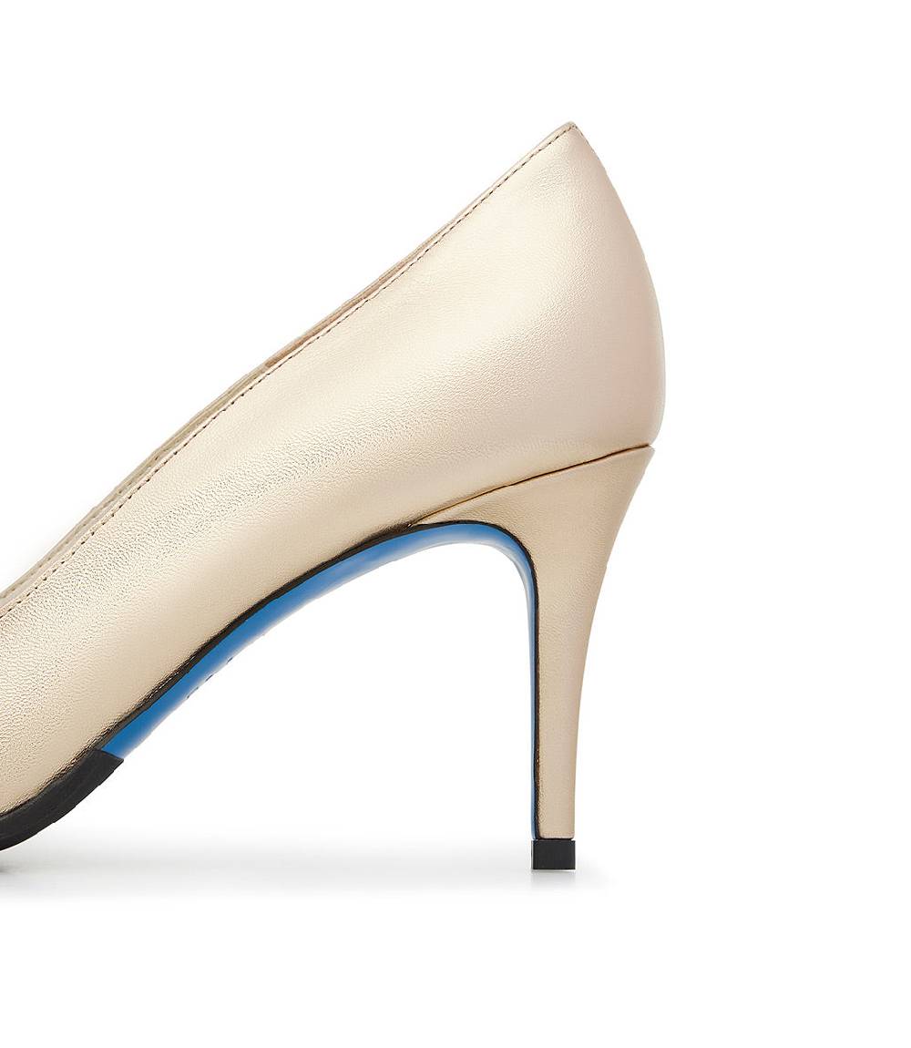 Loriblu Décolleté in nappa oro In Vendita