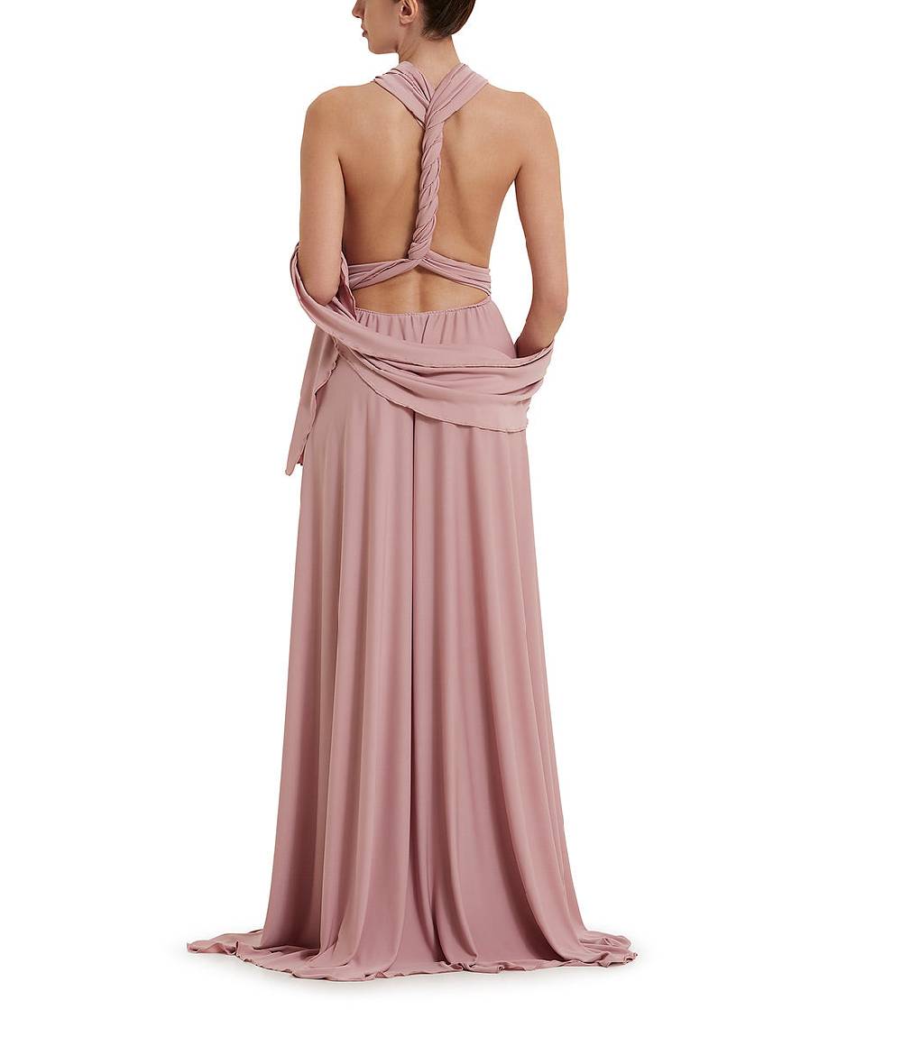 Loriblu Abito lungo rosa cipria Saldi Di Fabbrica
