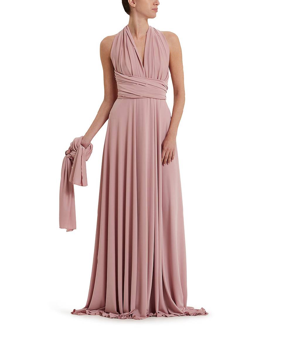 Loriblu Abito lungo rosa cipria Saldi Di Fabbrica