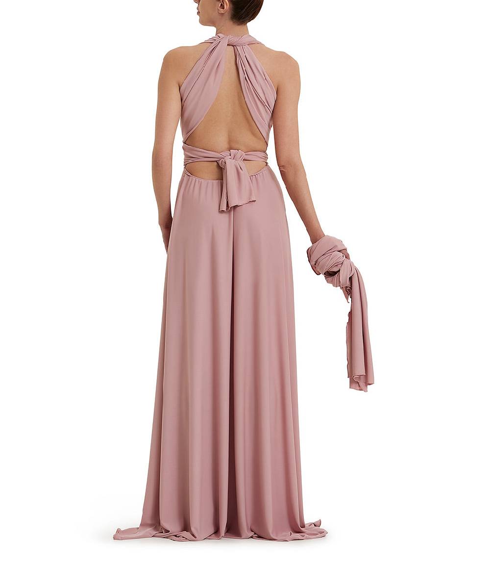 Loriblu Abito lungo rosa cipria Saldi Di Fabbrica