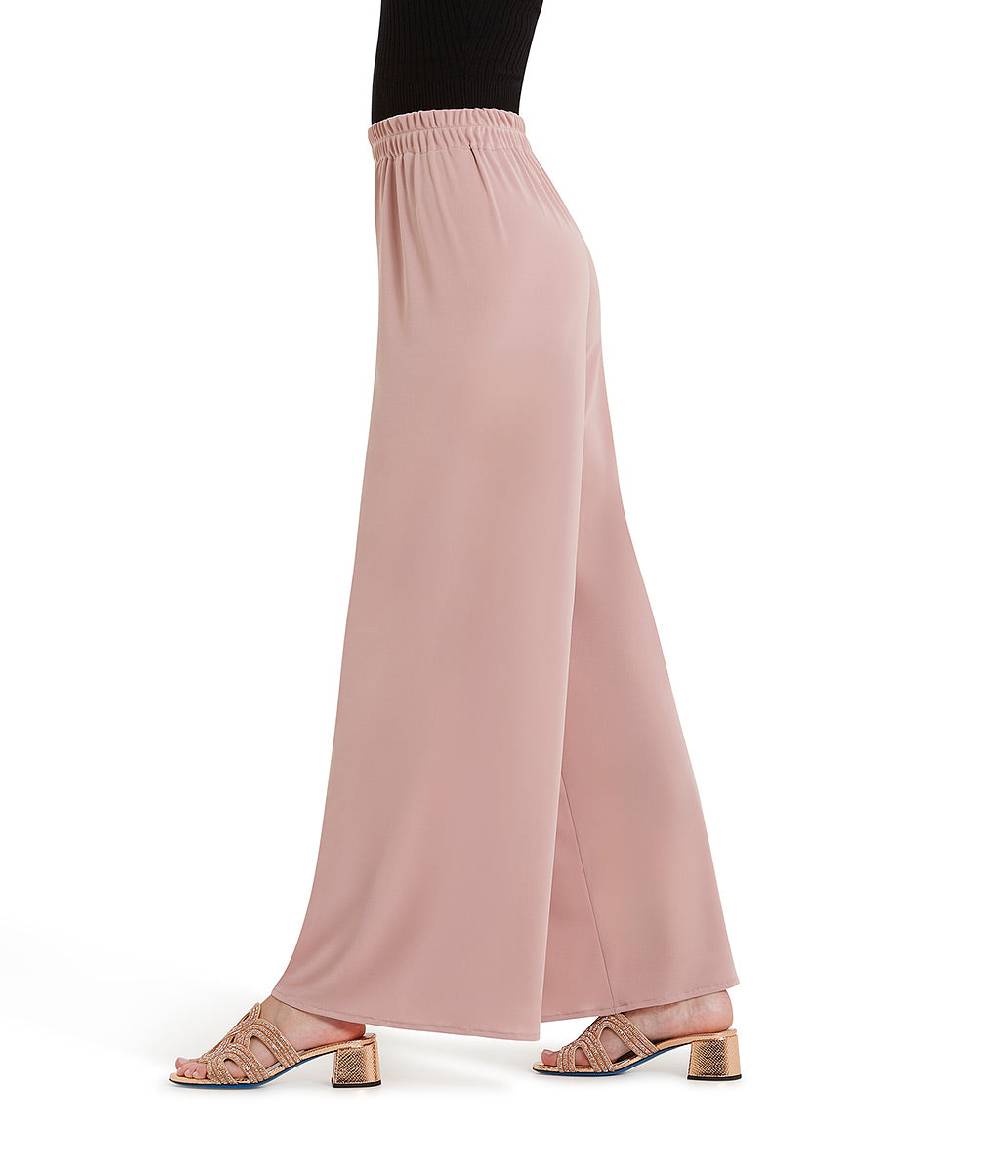 Loriblu Pantalone palazzo rosa cipria Italia
